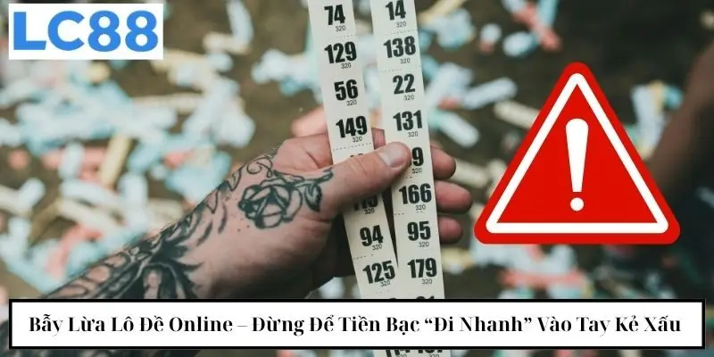 Bẫy lừa lô đề online - đừng để tiền bạc “đi nhanh” vào tay kẻ xấu